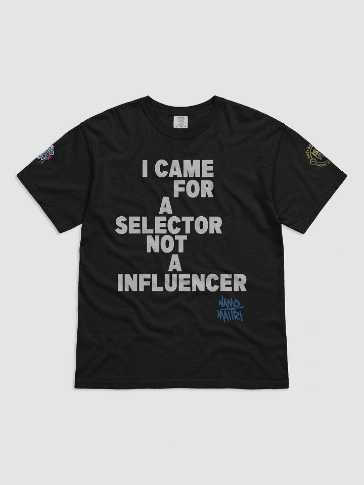 no influencers - Heavyweight Cotton T-Shirt product image (3)
