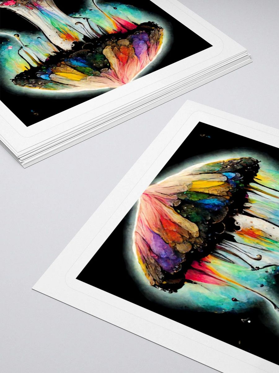 Psychedelic Mushroom Kiss Cut Stickers product image (10)