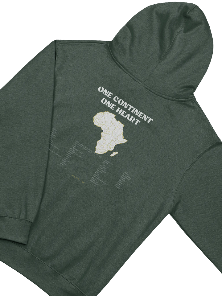 Africa United Unisex Midweight Hoodie – Celebrate African Unity & Heritage product image (2)