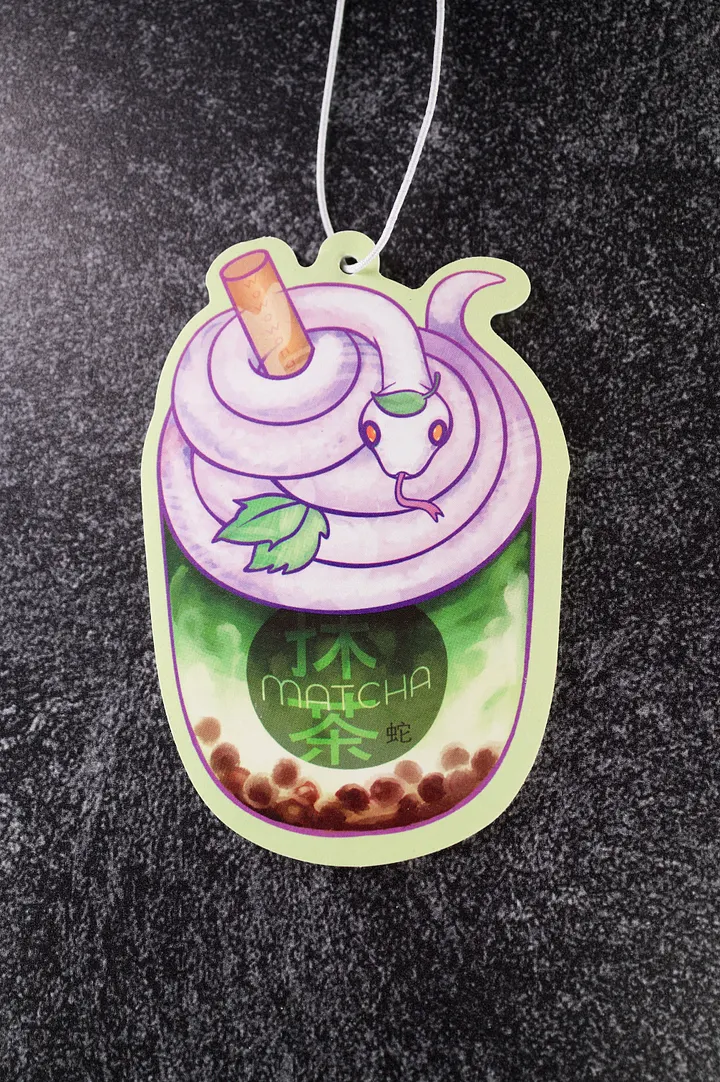 Air Freshener - Zodiac Drink - Matcha Snake Green Tea product image (1)