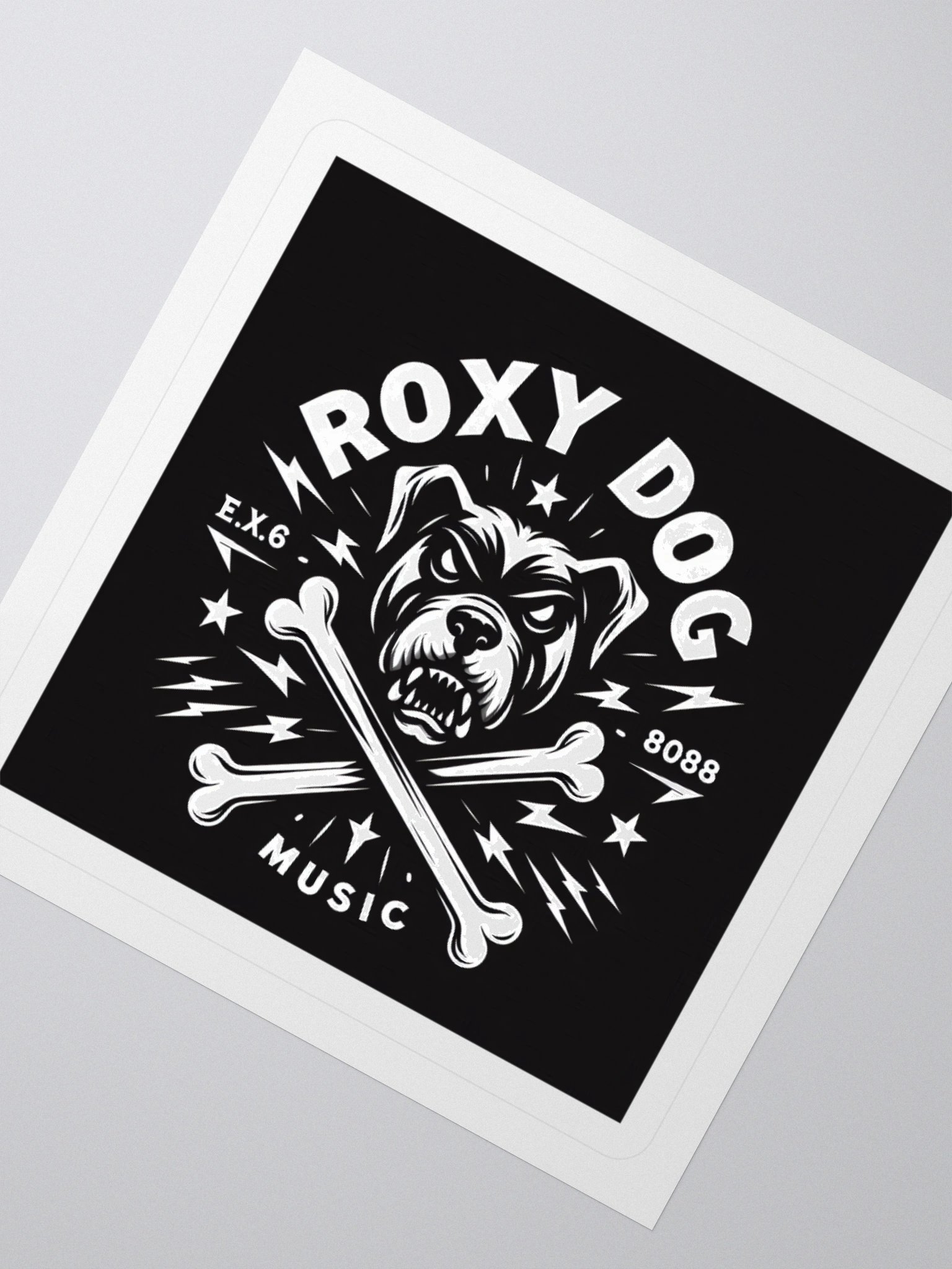 Roxy Dog Music Sticker product image (5)