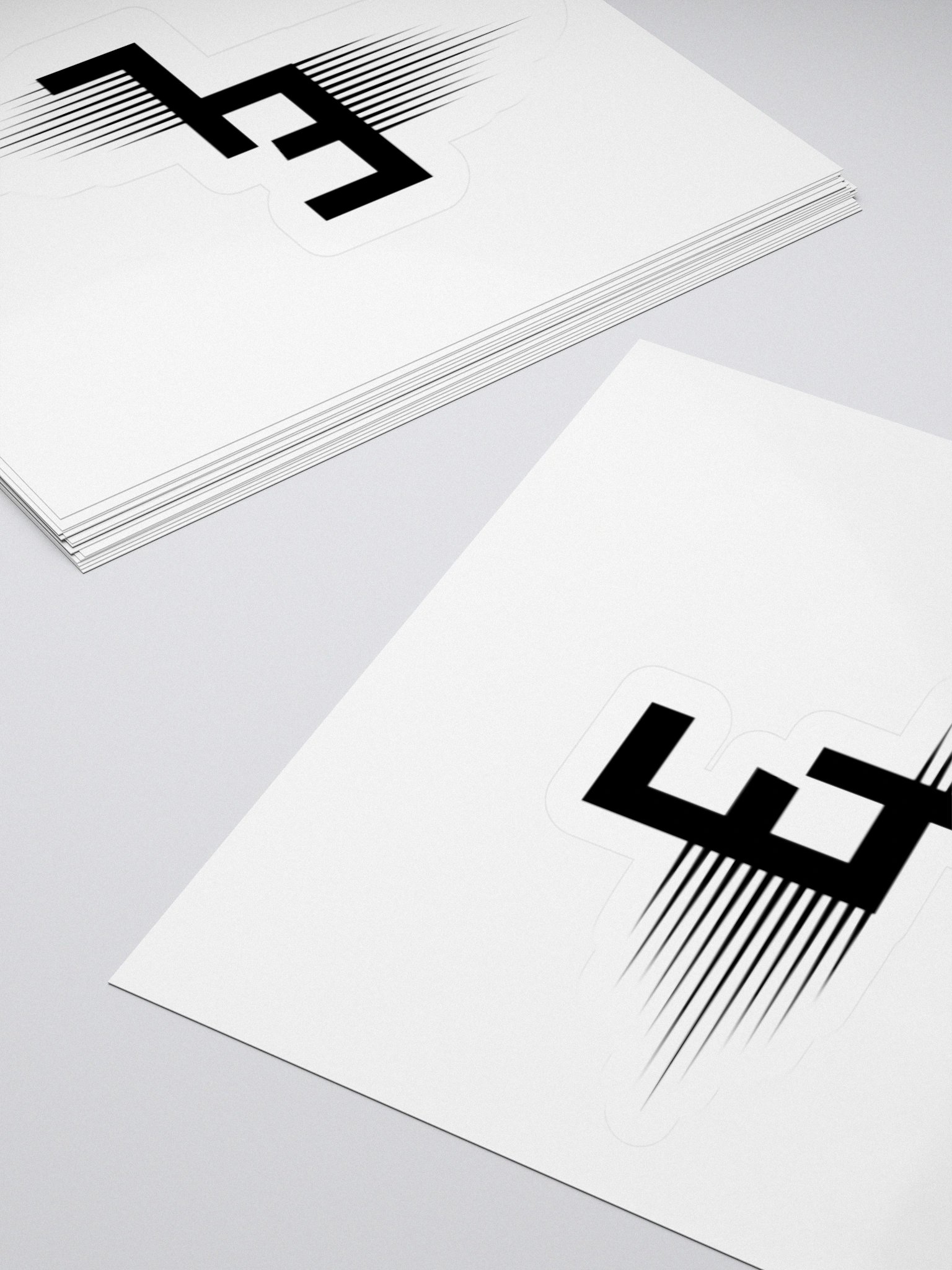 EchoLore Sound Wave Logo Sticker product image (4)