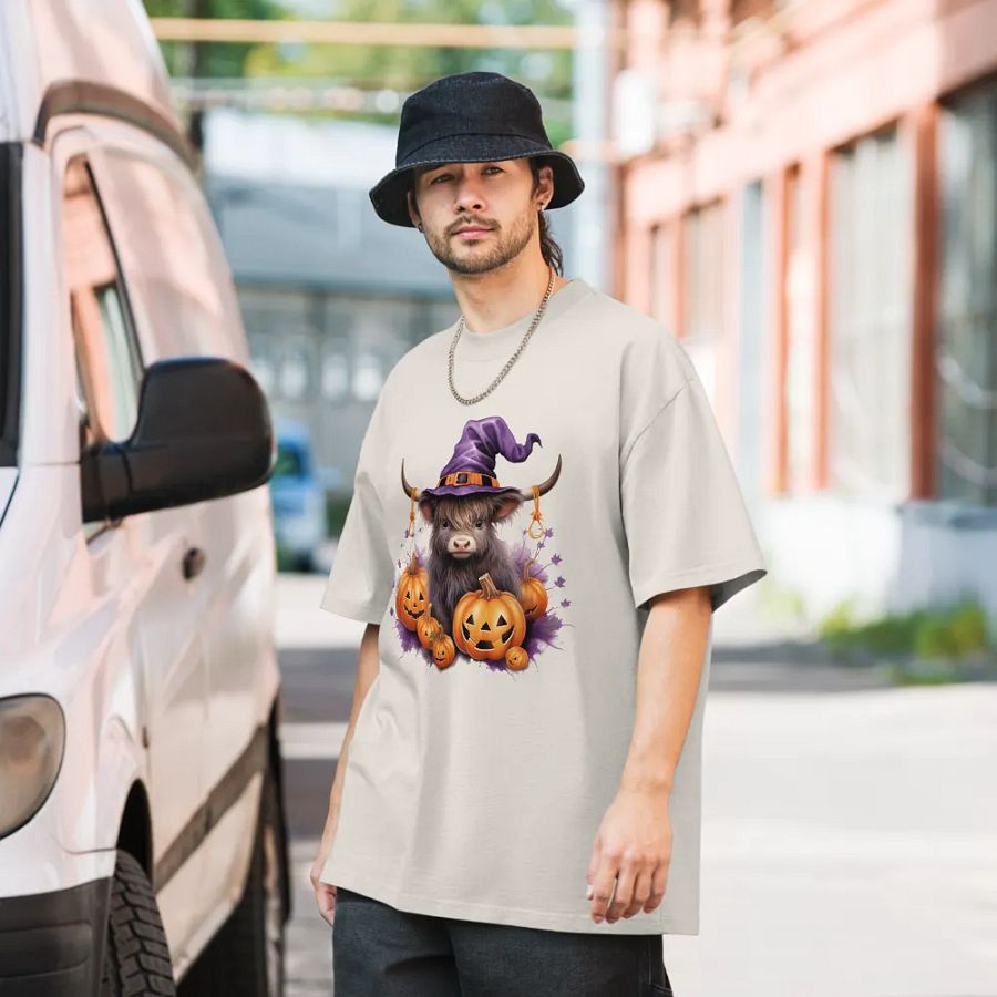 Halloween Big Horn Calf T-Shirt product image (6)