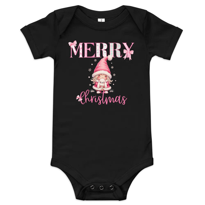 Coquette Merry Christmas Baby Onesie product image (2)