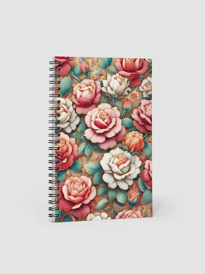 Royal Floral Spiral Notebook product image (1)