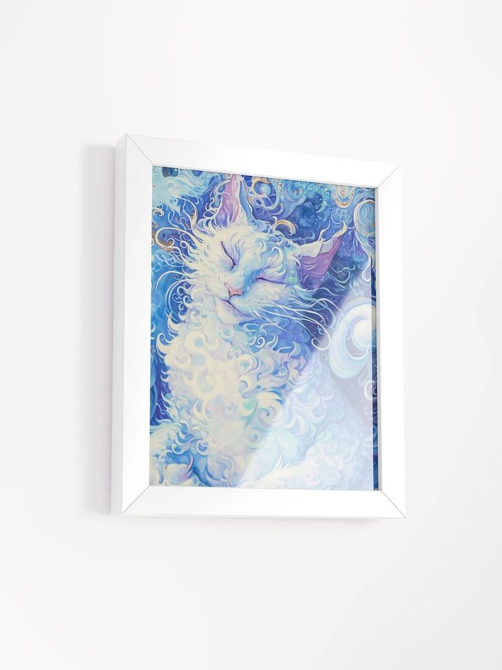 Serenity Cat Framed Matte Poster product image (2)