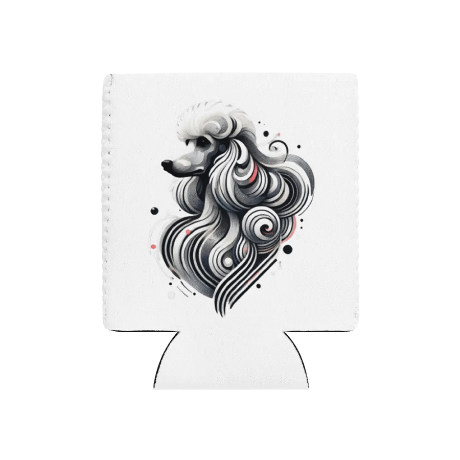 Abstract Poodle Can Cooler product image (1)