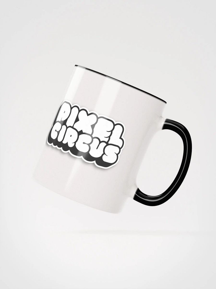 Pixel Circus B&W Mug product image (2)