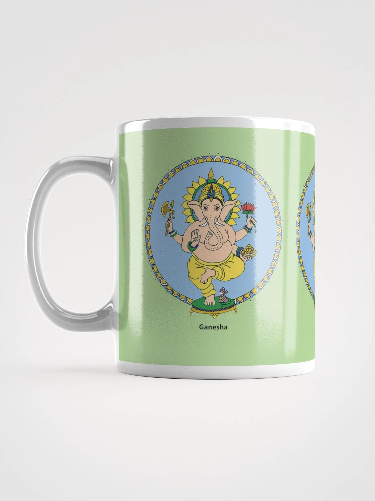 Ganesha Coffee Mug (Green) product image (11)