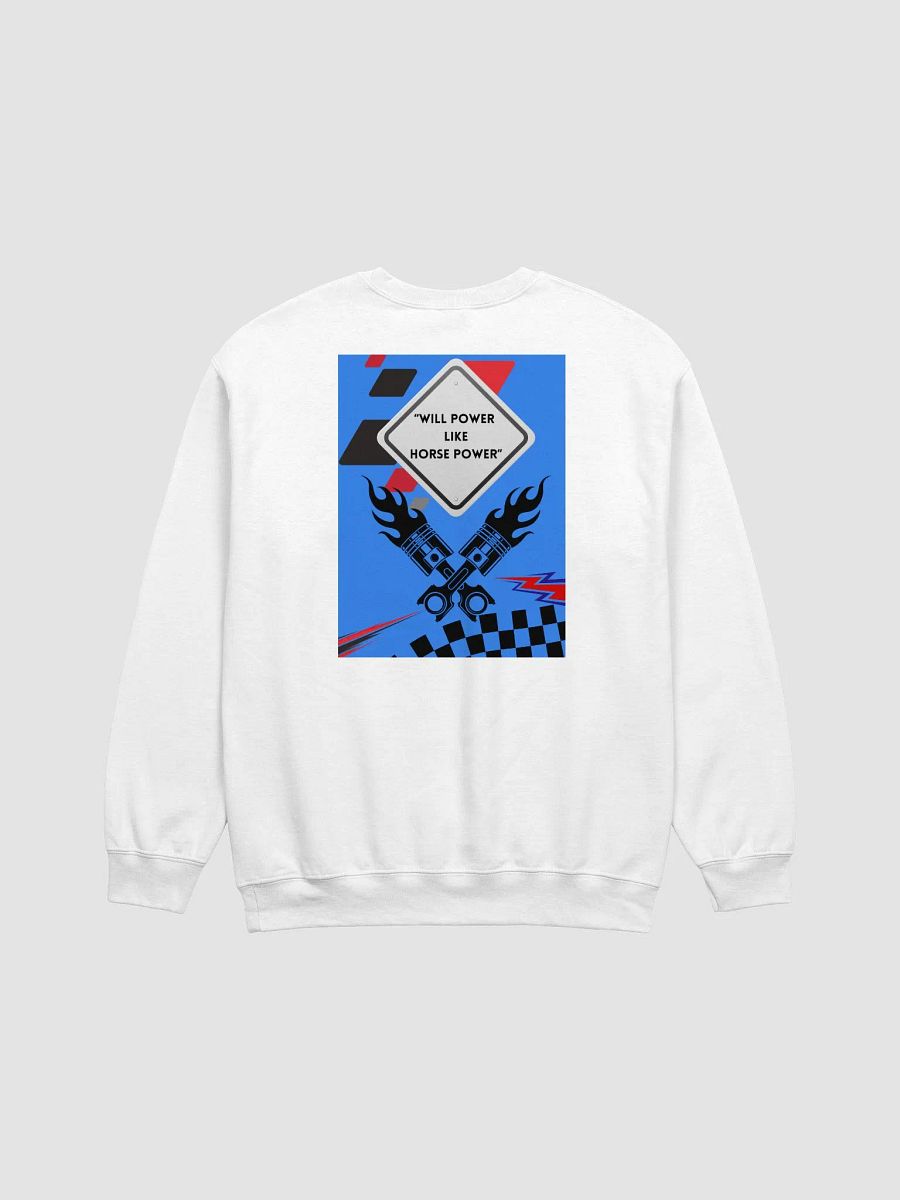 LorCal Horse Power Sweater (White) product image (3)