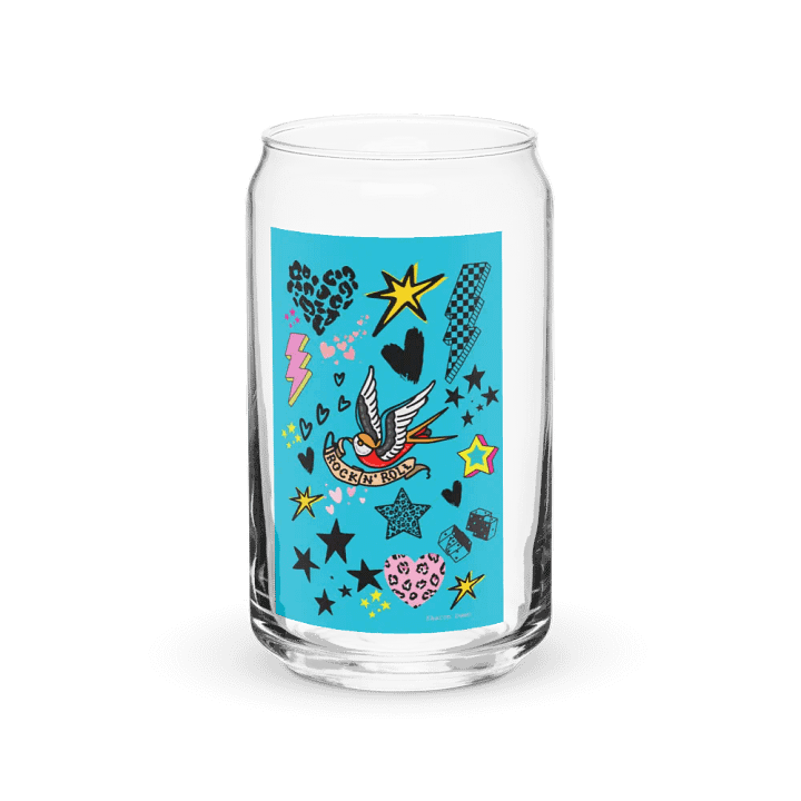 Rock 'n' Roll Can-Shaped Glass product image (1)