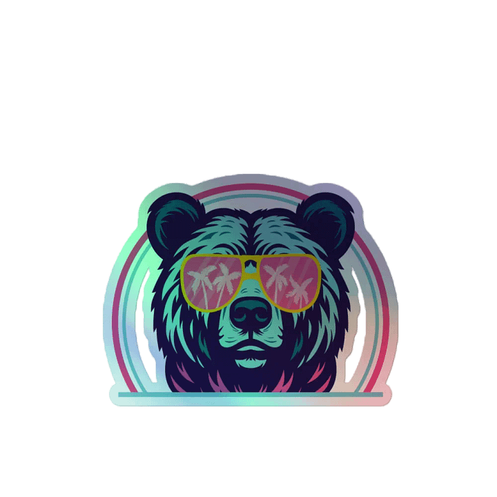 HoloBearfic Sticker! product image (2)
