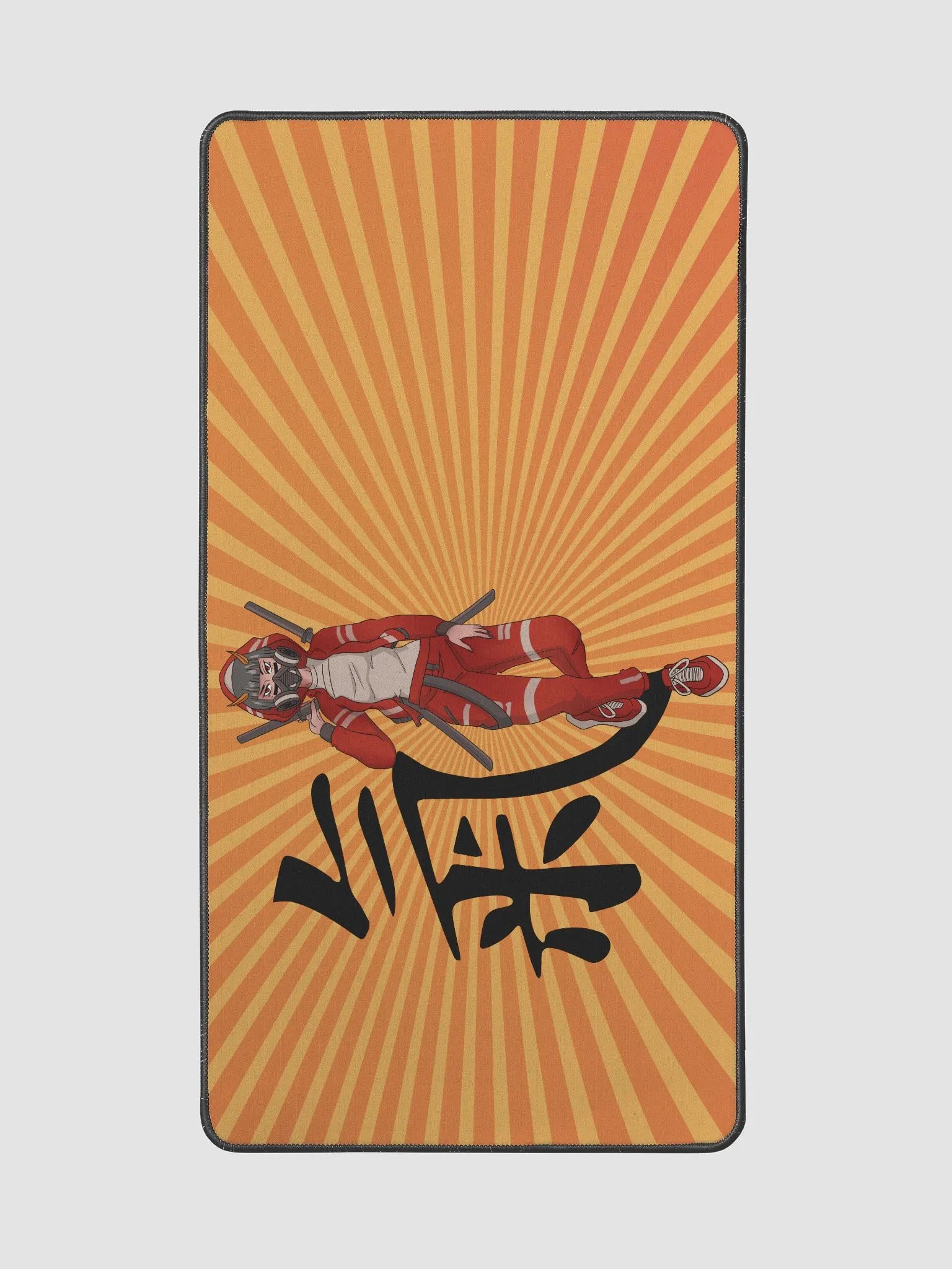 Anime Rising Sun XXL Gaming Mousemat product image (2)