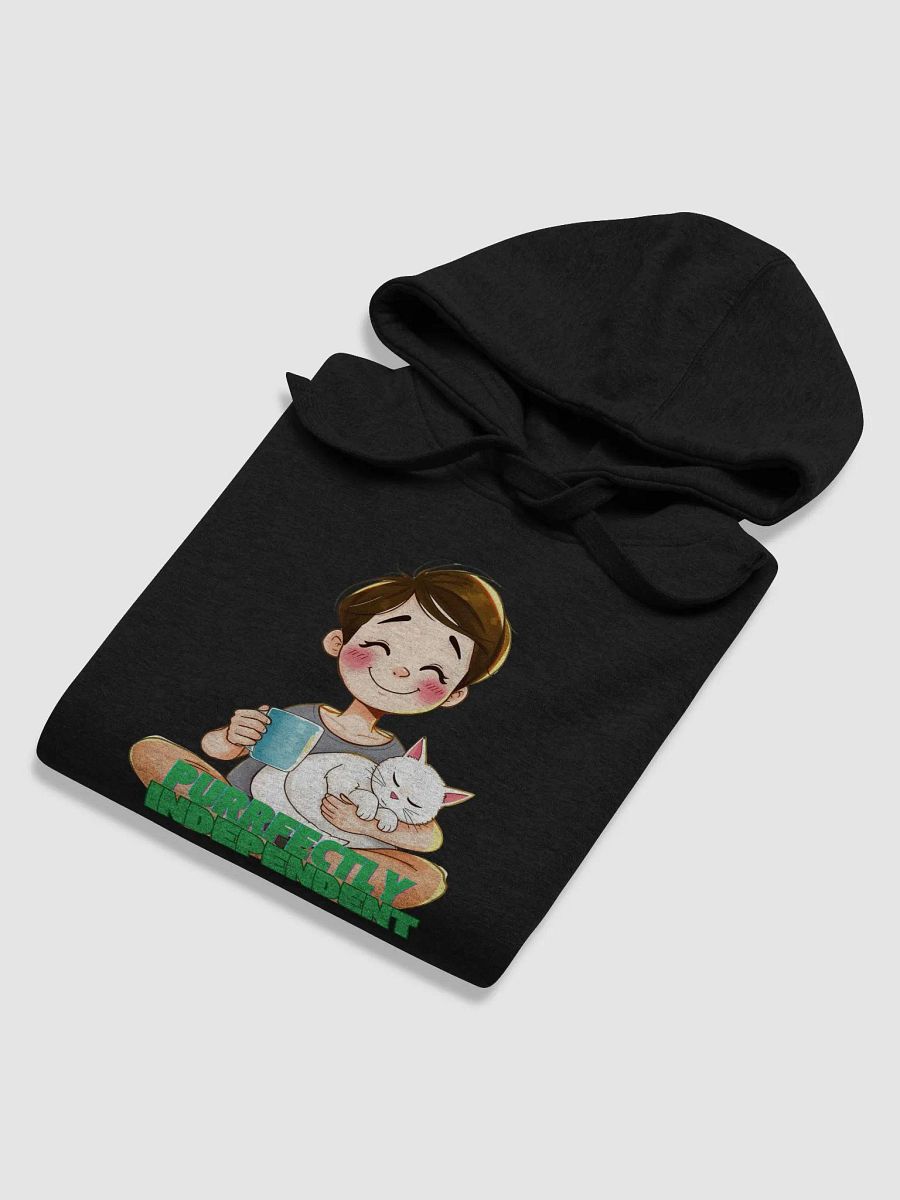 Purrfectly Independent Unisex Hoodie- Male product image (6)