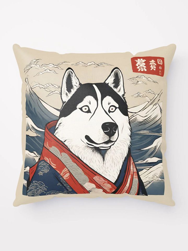 Funny Husky Oriental Pillow product image (1)
