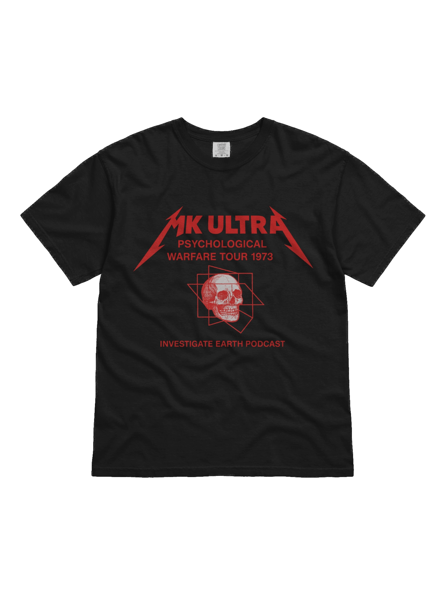 Limited Premium MK Ultra Psychological Warfare Tour Comfort Colors T-Shirt product image (3)