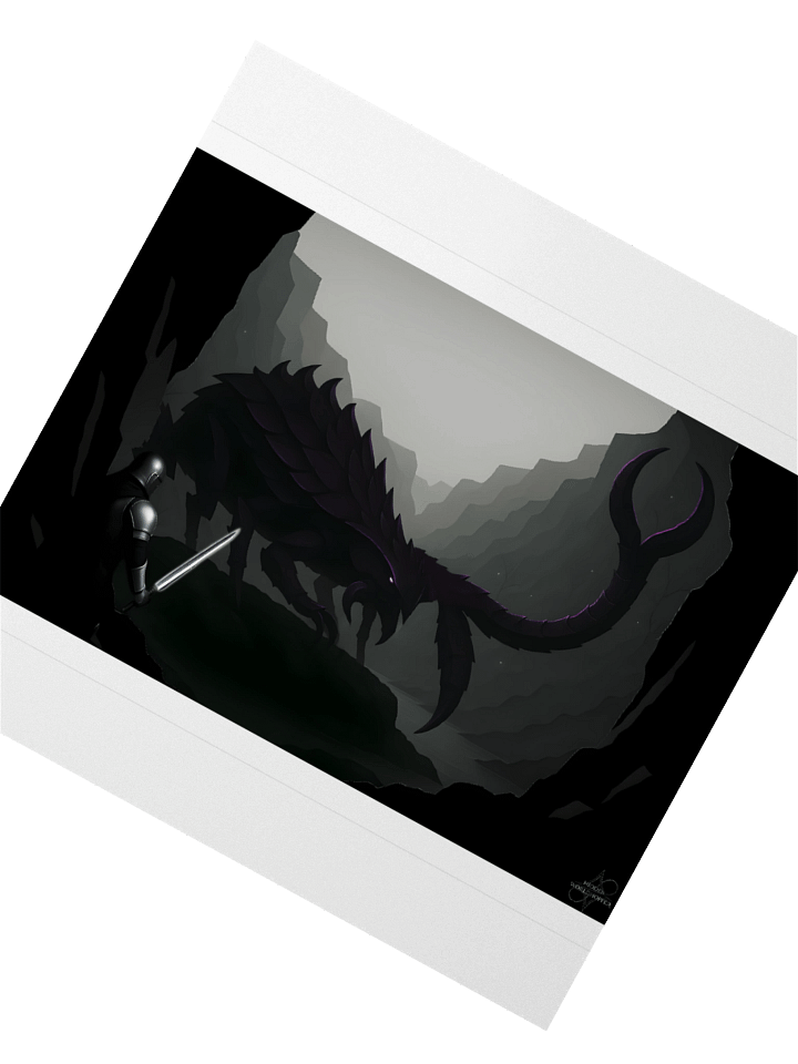 Cavern Confrontation - Steel vs Stone Sticker product image (2)