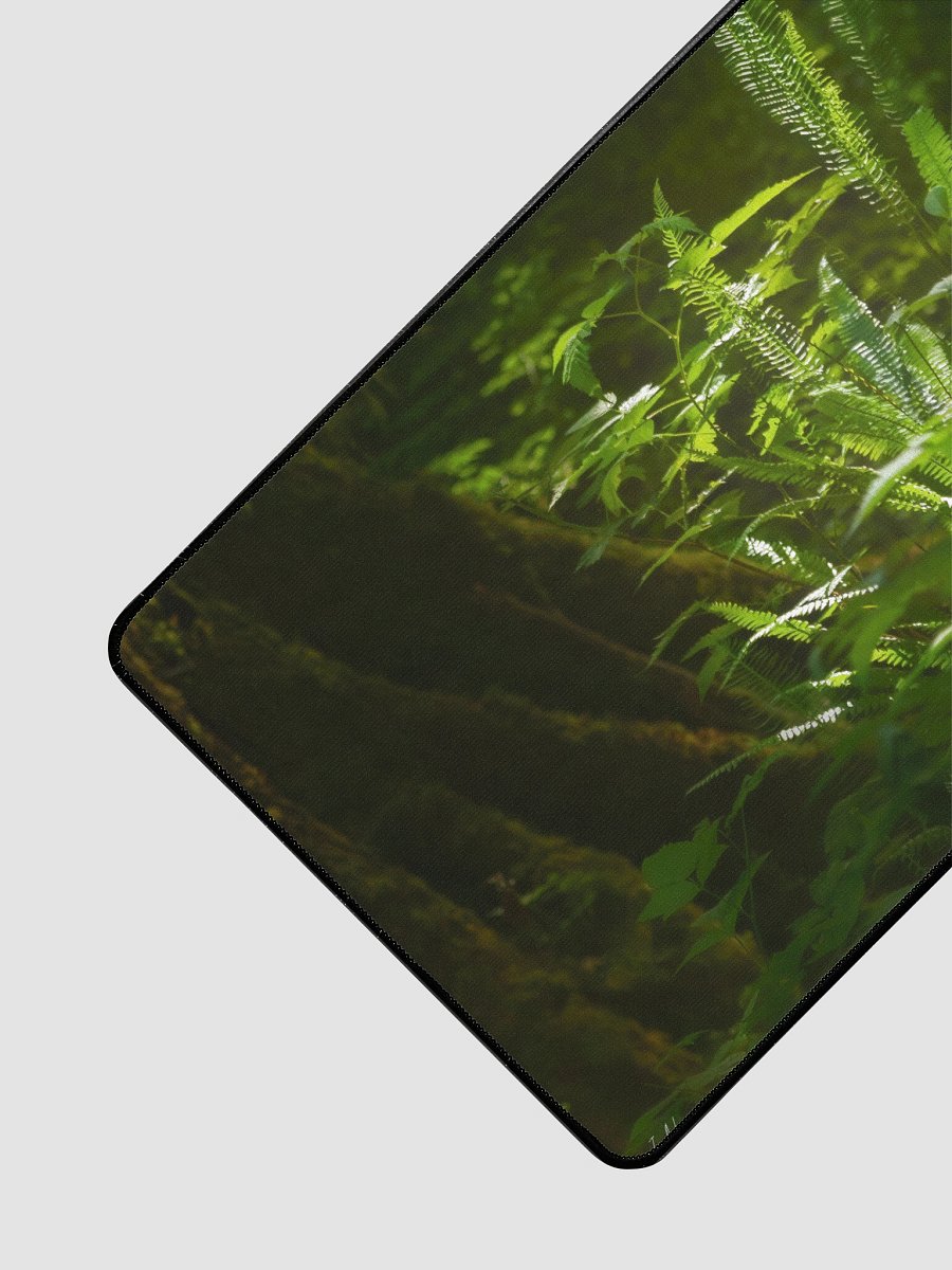 A little shot of sunshine in the wood's Desk Mat product image (3)