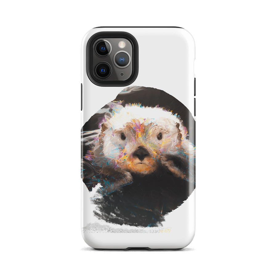 Watercolor Sea Otter Tough iPhone® Case product image (25)