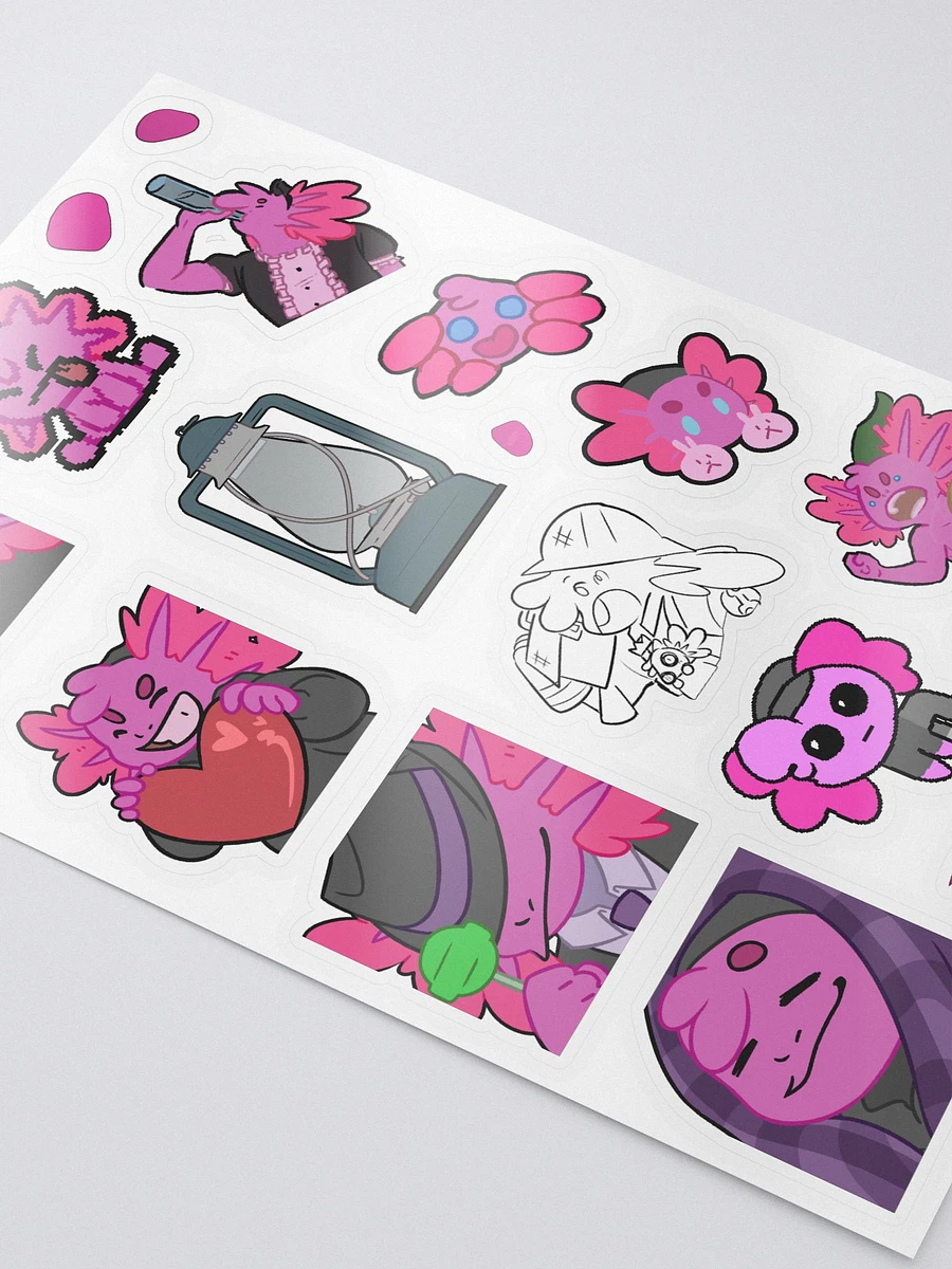 Emotes | Kiss-Cut Sticker Sheet product image (3)