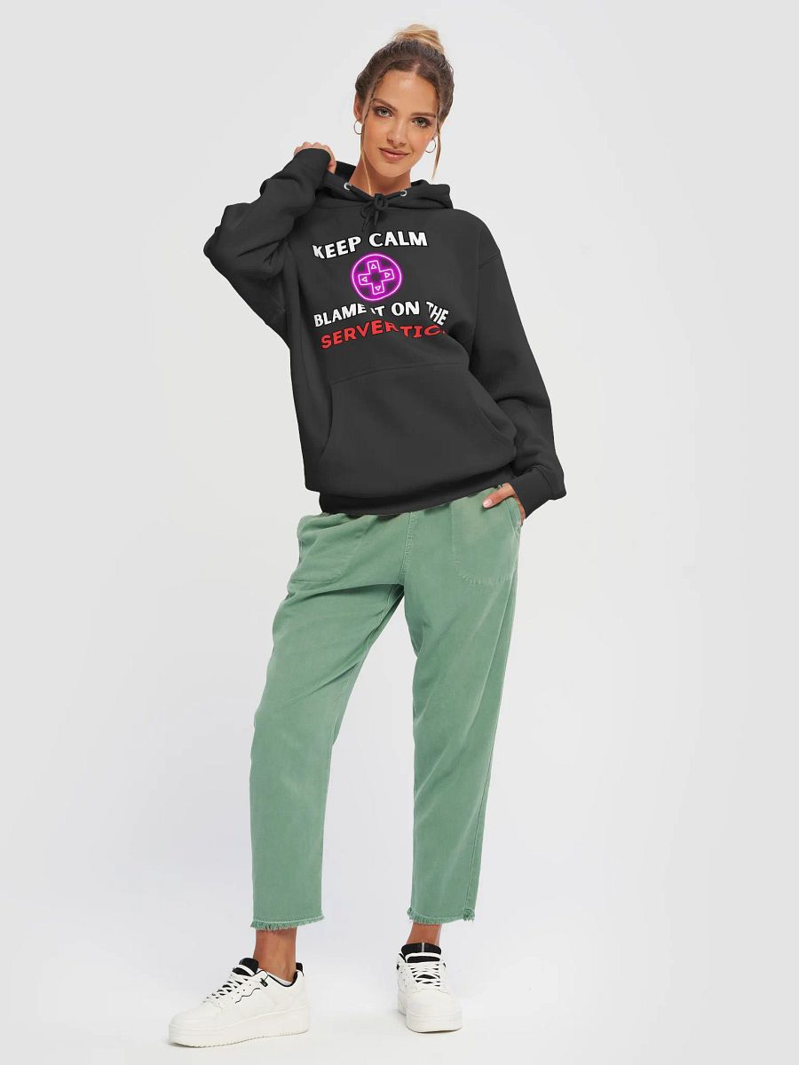 Keep Calm - Blame it on the SERVER TICK Hoodie product image (5)