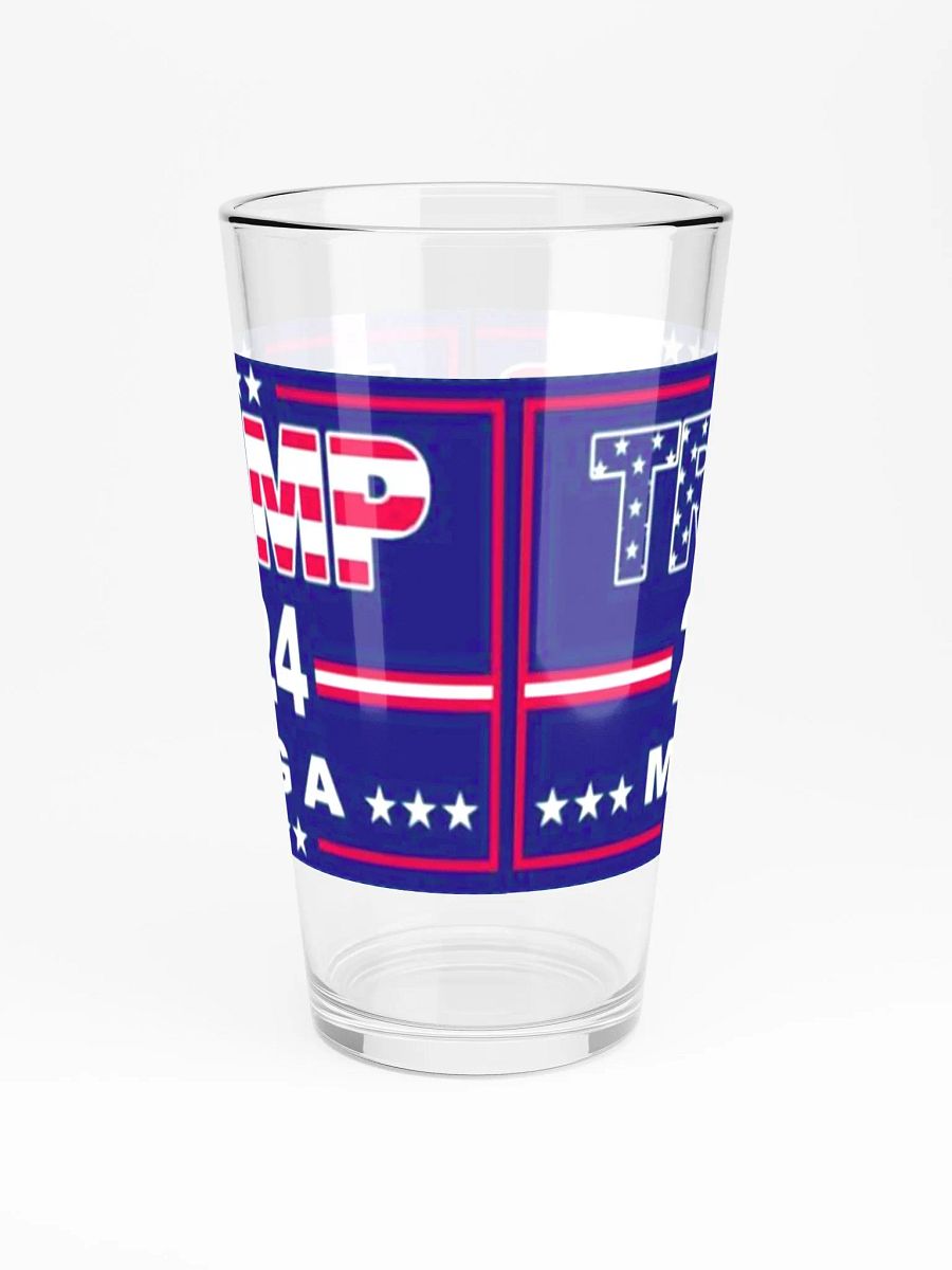 Patriotic Trump 2024 MAGA Shaker Pint Glass product image (3)