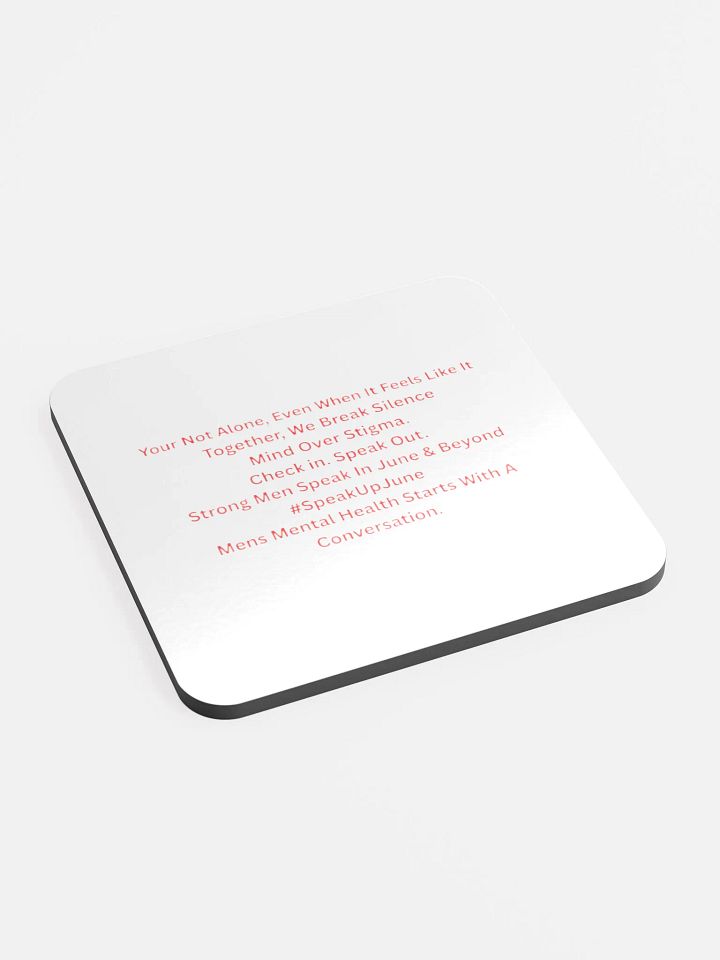 Men's Mental health Awareness Coaster product image (2)