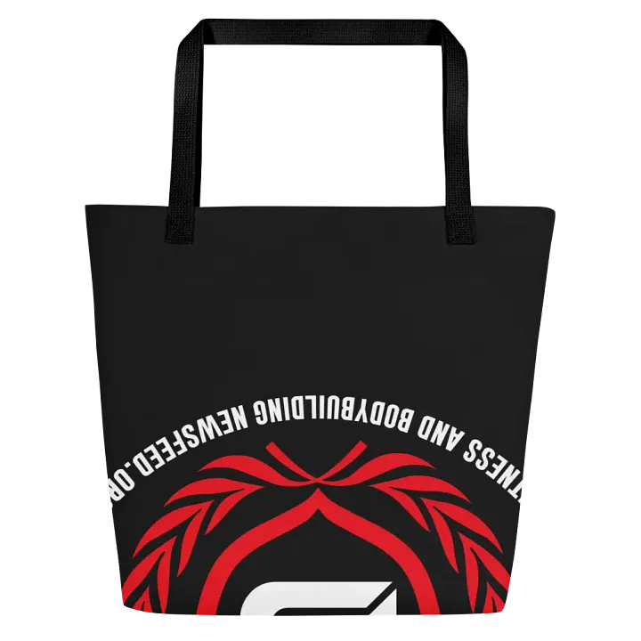 IFBNewsfeed.Org's All-Over Print Large Tote Bag w/ Pocket product image (2)