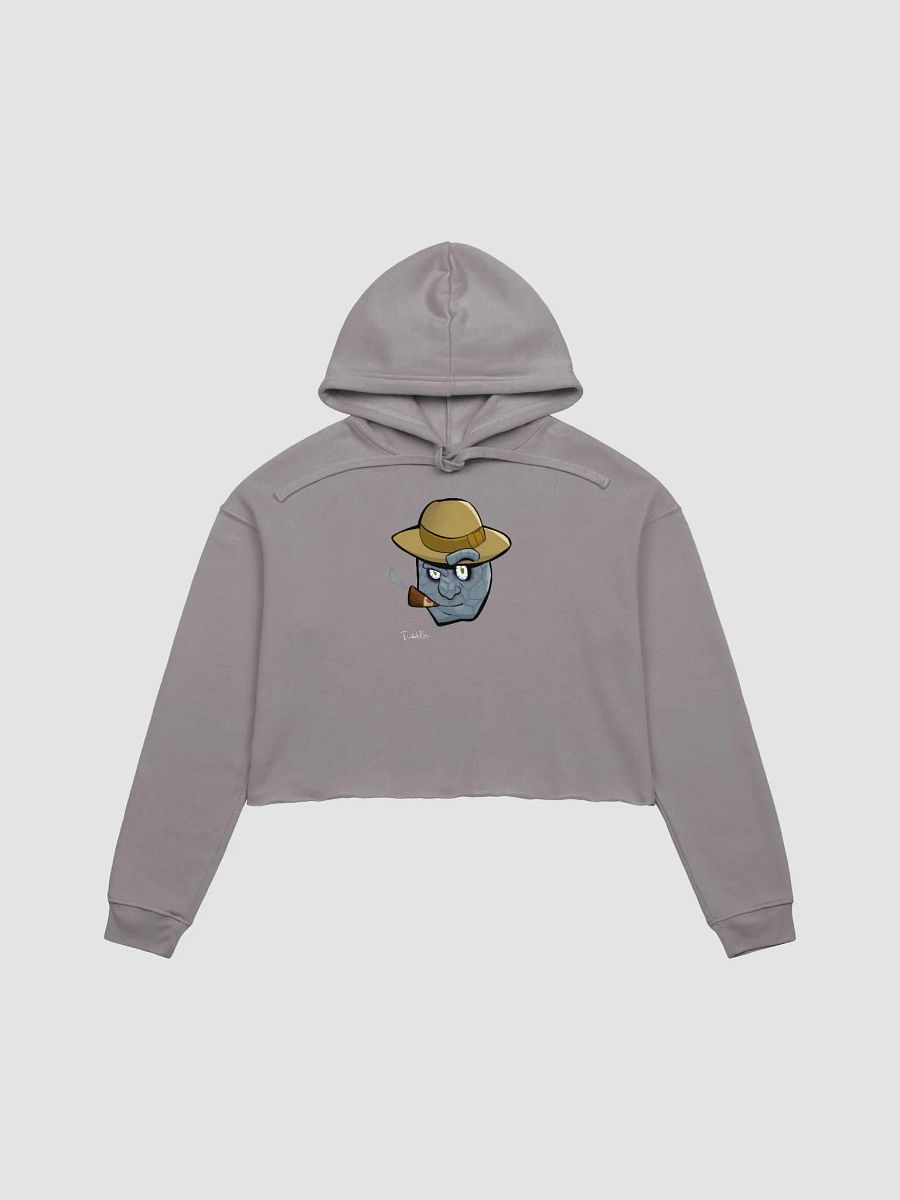 Isaiah Ferguson Grey Ben Crop Hoodie product image (1)