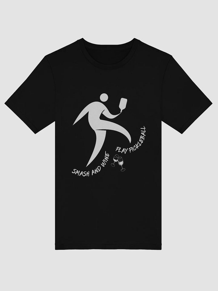 Smash and Wine Pickleball Ultrasoft T-Shirts product image (1)