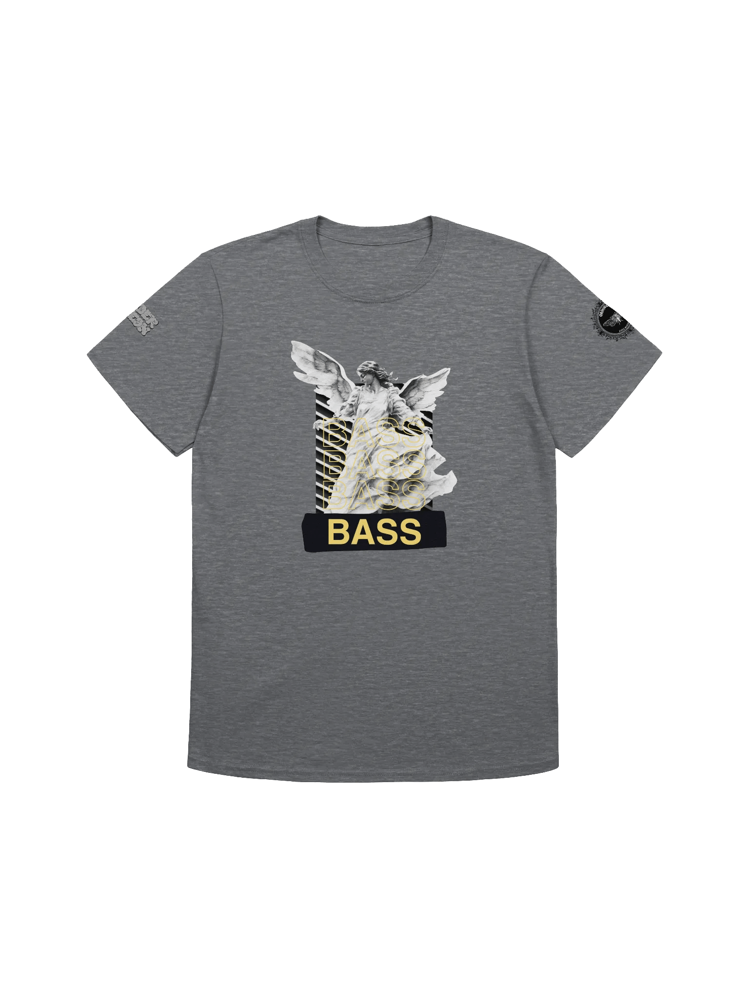Bass Warrior T-Shirt (Yellow Design) product image (4)