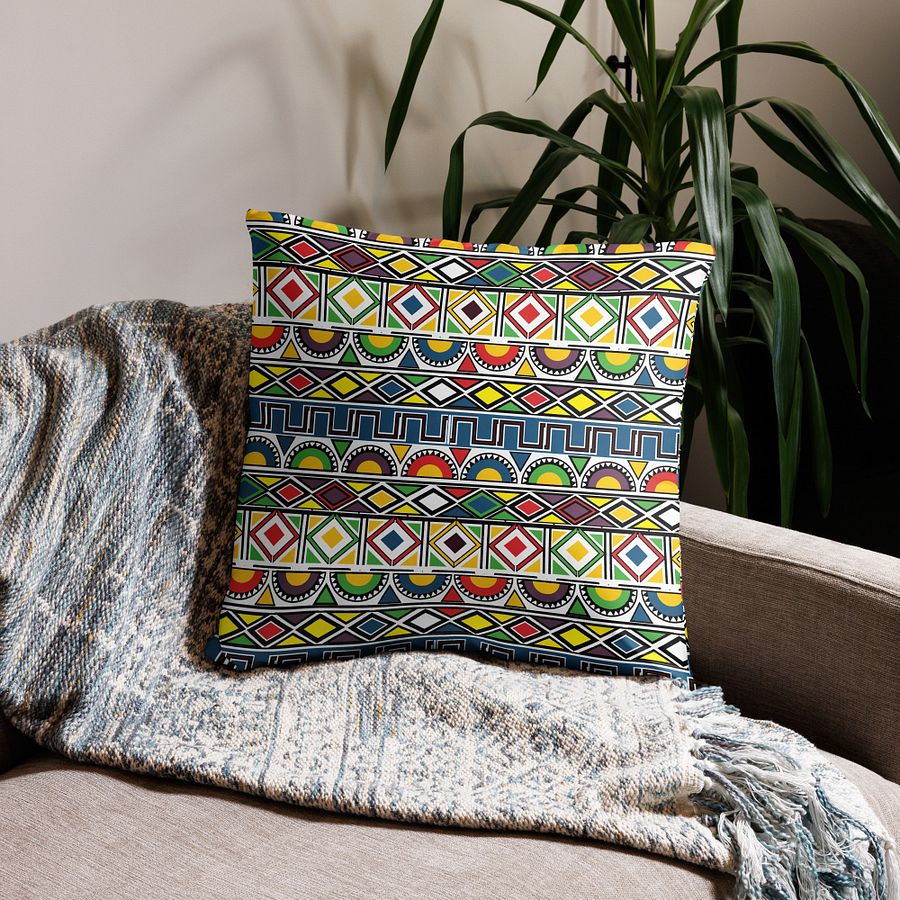 Ndebele Geometric Pattern Designs Collection 1 | 12 High-Resolution Seamless Patterns product image (2)