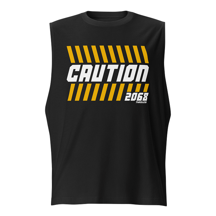 Caution Threads Muscle Tank product image (1)