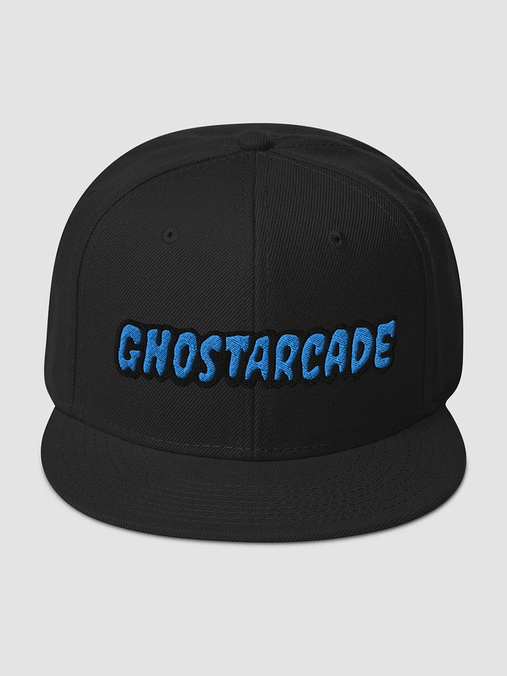 Gh0stArcade Text Snapback - Blue product image (1)