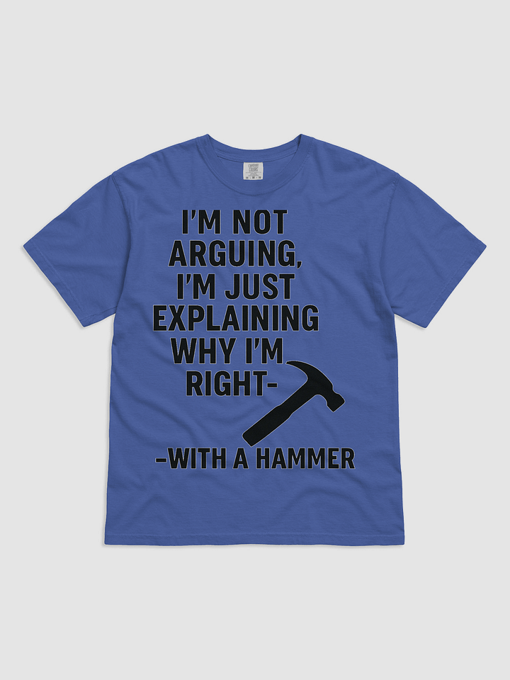 Fixing it with a Hammer - T-Shirt product image (3)