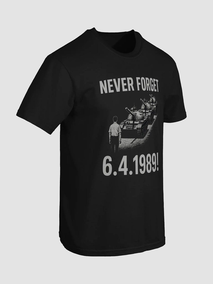 NEVER FORGET系列T恤-深色-六四【限量版】 product image (7)