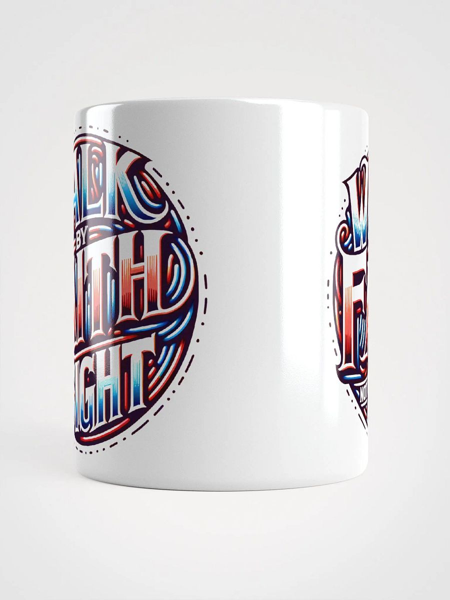 Walk By Faith Not Sight Inspirational Ceramic Mug product image (5)