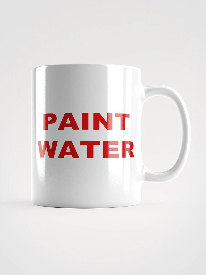 Paint Water Mug (red) product image (3)