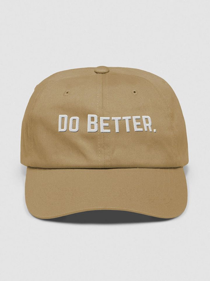 Do Better. Dad Hat product image (1)
