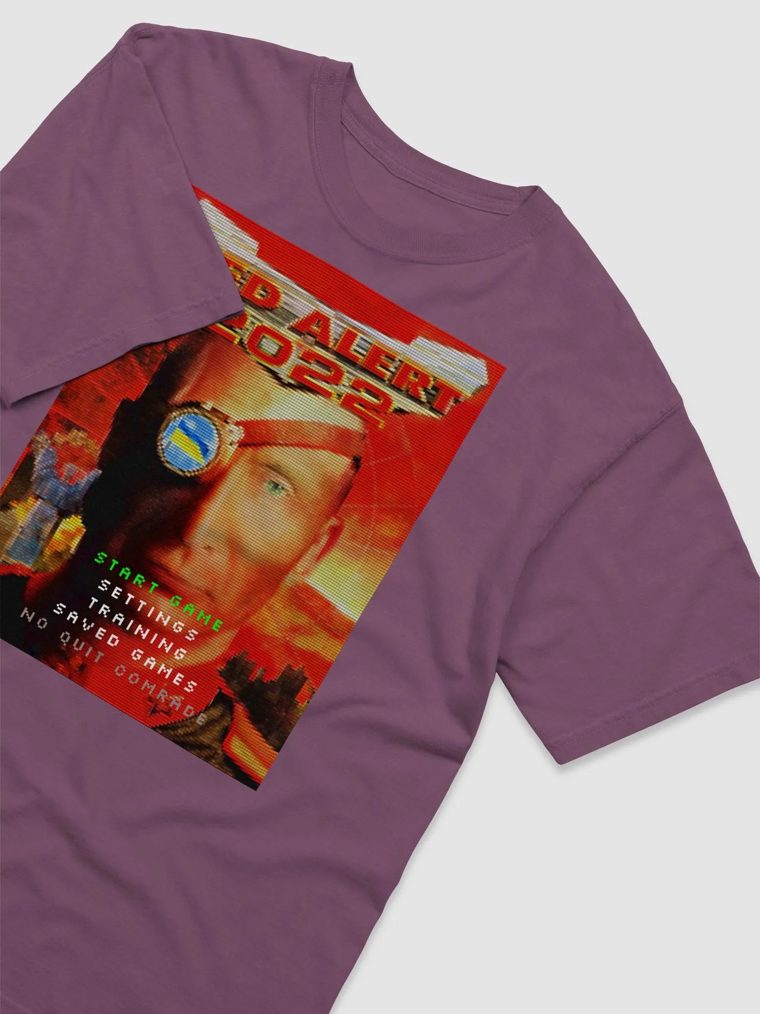 Red Alert 2022 (Putin and Conquer) Comfort Colors Garment-Dyed Heavyweight T-Shirt product image (3)