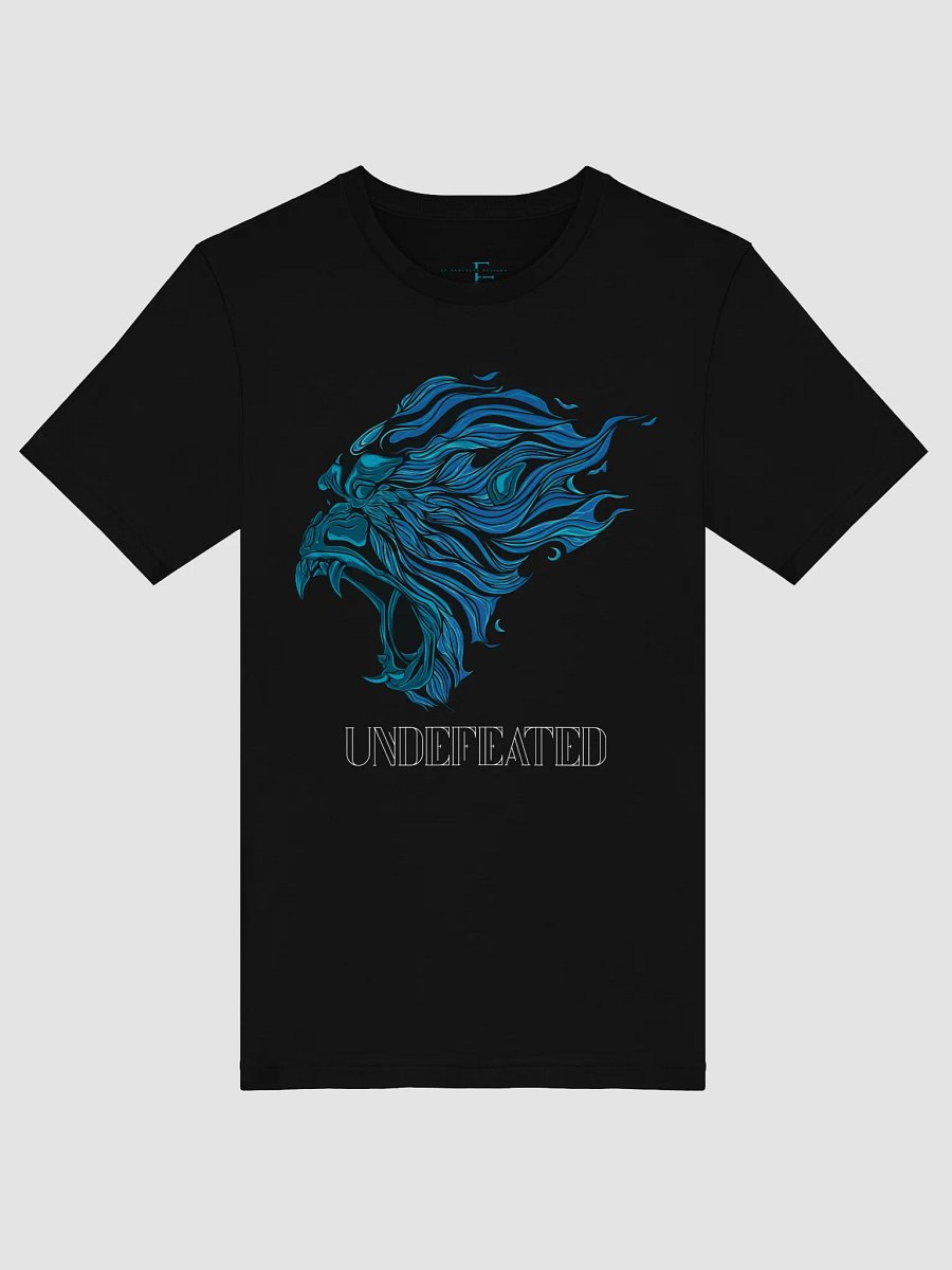 Vibrant Blue Gorilla Head "UNDEFEATED" Tee | Bella + Canvas 3001 Unisex Shirt product image (47)