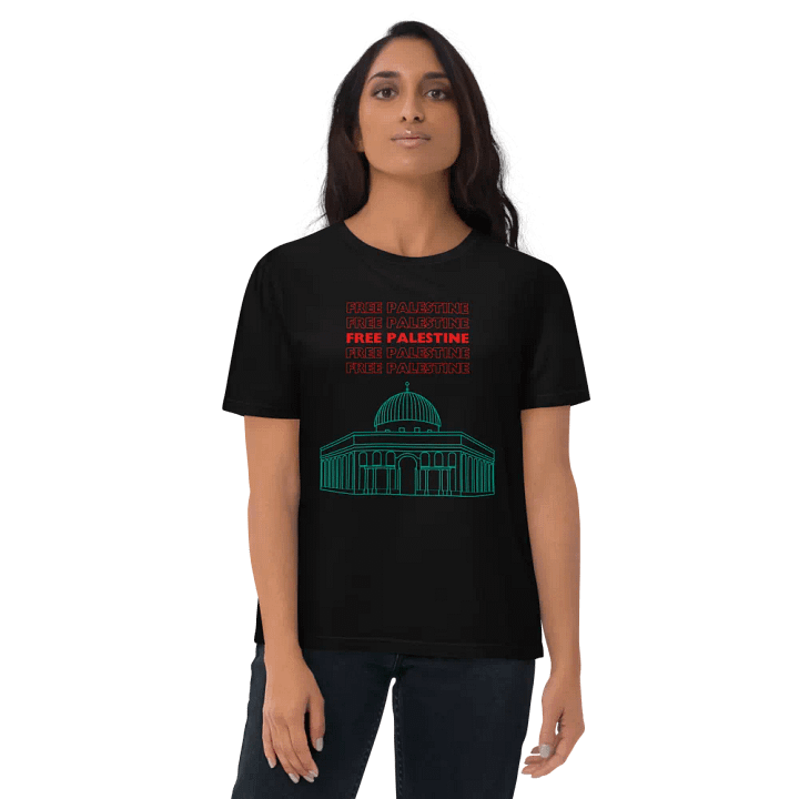 Free Palestine Al-Aqsa Mosque Organic Shirt product image (2)