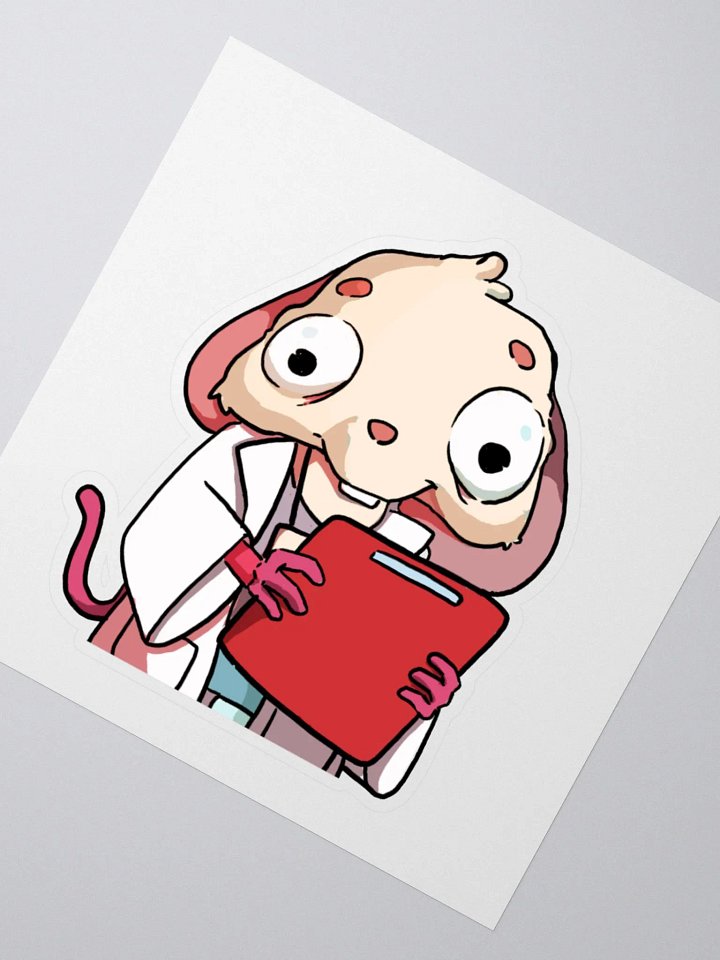 Intern Rat Sticker product image (2)