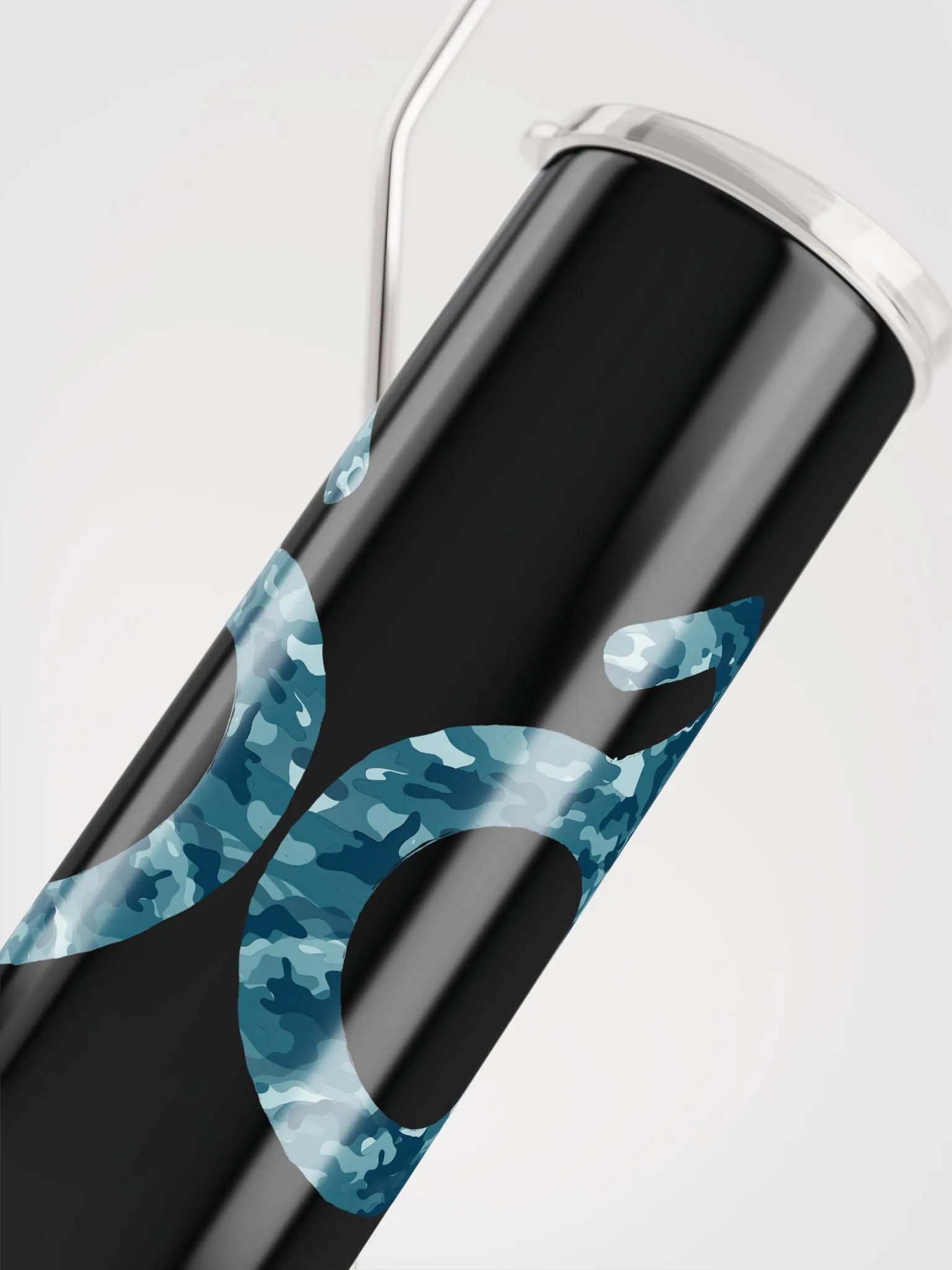 Wheelie, Blue Camo SS Tumbler product image (5)