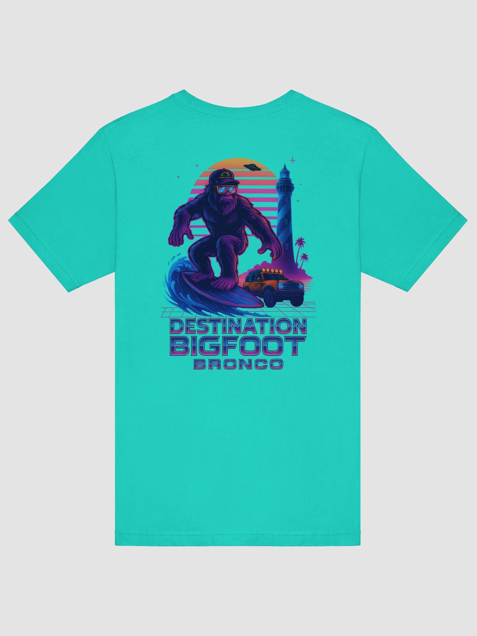 Destination Bigfoot Bronco Synthwave (Teal) product image (6)