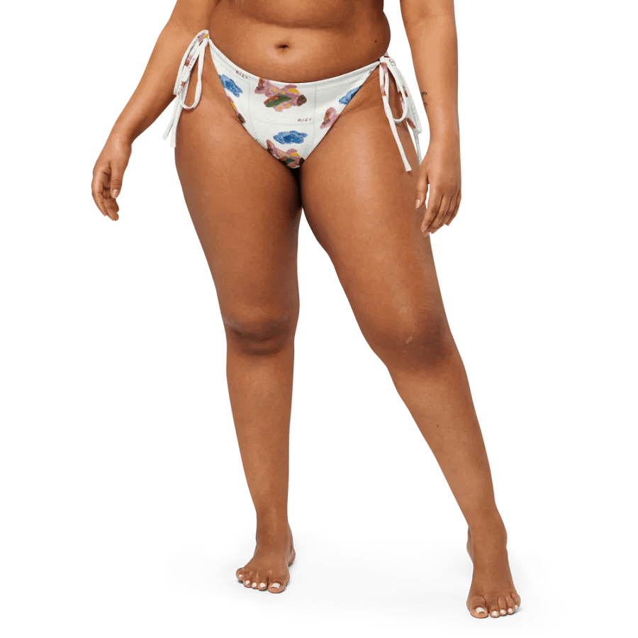 Kid Airplane (All-Over Print Recycled String Bikini Bottom) product image (2)