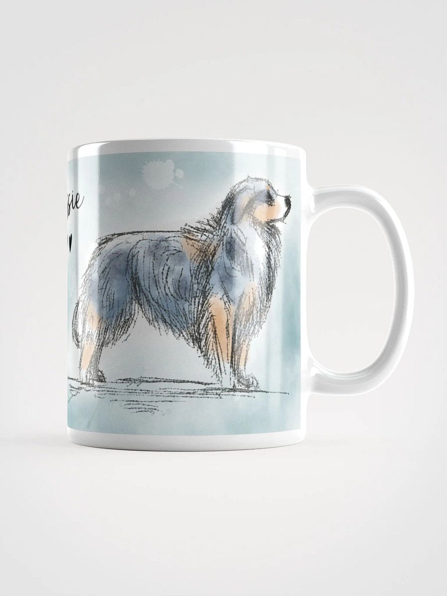 Hand Drawn Aussie Love White Glossy Mug product image (2)