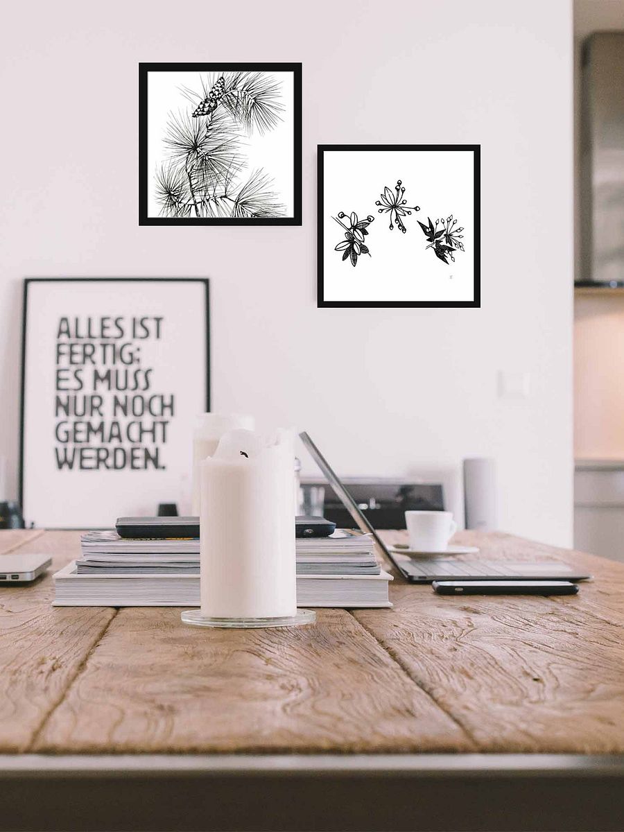 Blank Canvas: Unleash Your Artistic Vision - Stylized Plants product image (5)