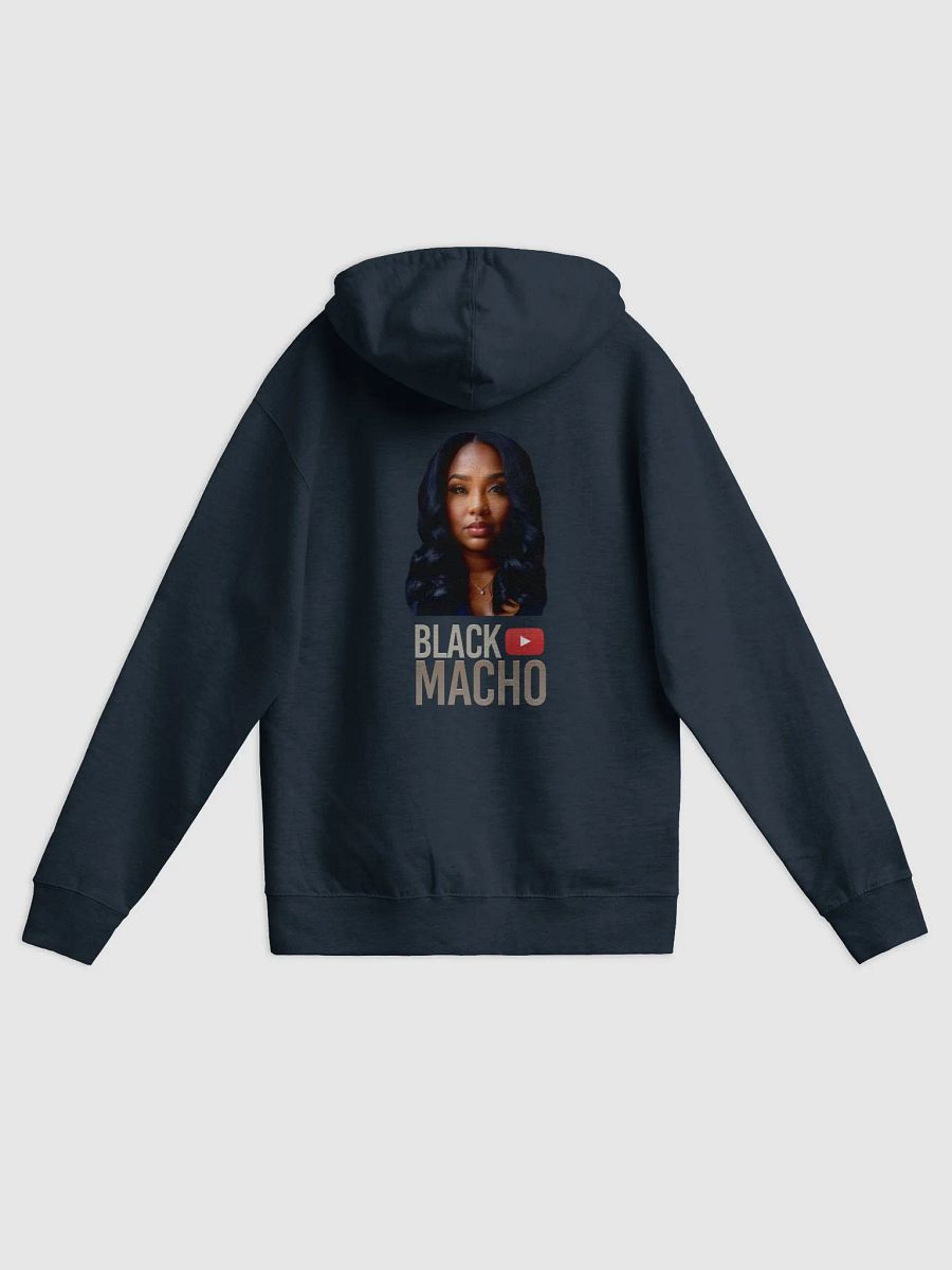 Black Macho Zip Up Hoodie product image (2)