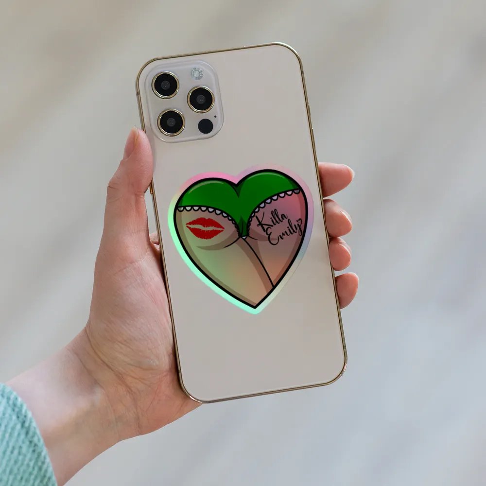 HEART BUTT STICKER product image (8)